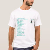 T-shirt Wereldbeker (Voorkant)