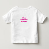 T-shirt Wereldheerschappij (Achterkant)