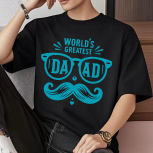 T-shirt Werelds Beste Papa, Vaderdag Cadeau