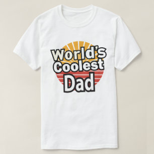 T-shirt ‘Werelds Coolste Papa’ – Grappige Vaderdag