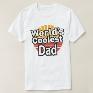 T-shirt ‘Werelds Coolste Papa’ – Grappige Vaderdag