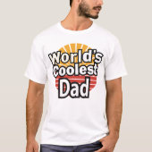 T-shirt ‘Werelds Coolste Papa’ – Grappige Vaderdag (Voorkant)