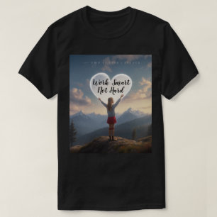 T-Shirt Werk Slim Niet Hard