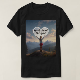 T-Shirt Werk Slim Niet Hard