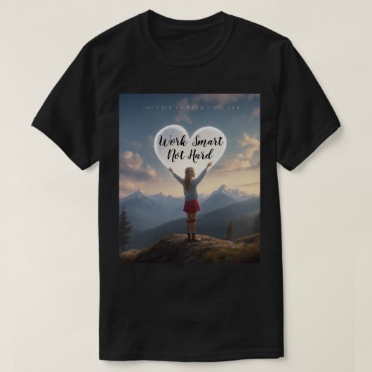 T-Shirt Werk Slim Niet Hard (Design voorkant)