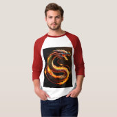 T-shirt - Whimsical Dragon Dreamscape (Voorkant volledig)