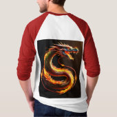 T-shirt - Whimsical Dragon Dreamscape (Achterkant)