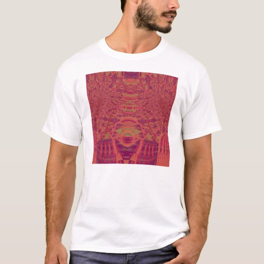 T-shirt White Big Hair (Voorkant)