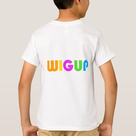 T-shirt WIGUP (Achterkant)