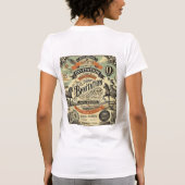T-shirt wild als de pest De ster van het verre wes (Achterkant)