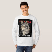 T-shirt - Wild Animal Design T-shirt (Voorkant volledig)