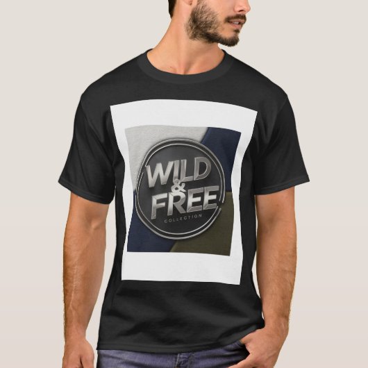 T-shirt "Wild & Free" (Voorkant)