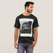 T-shirt "Wild & Free" (Voorkant volledig)