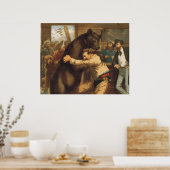 T-SHIRT Wild West Wrestling Poster (Keuken)