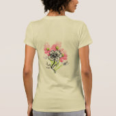 T-shirt : Wilde Bloemen (Achterkant)