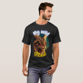 T-shirt wilde kat (Voorkant volledig)