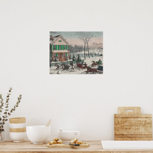 T-SHIRT Winter Poetry Poster (Keuken)