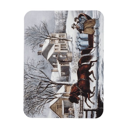 T-SHIRT Winter Ride Magneet (Verticaal)