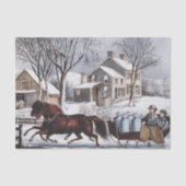 T-SHIRT Winter Ride Tissuepapier (Voorkant)