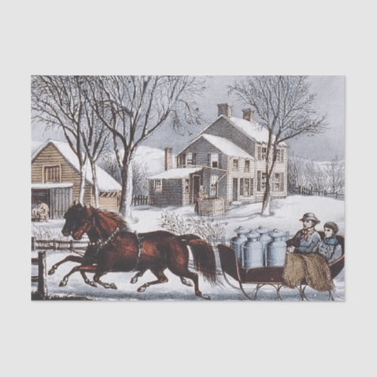 T-SHIRT Winter Ride Tissuepapier (Voorkant)