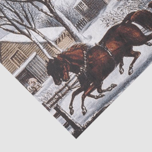 T-SHIRT Winter Ride Tissuepapier (Detail)