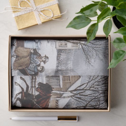 T-SHIRT Winter Ride Tissuepapier (Geschenk)