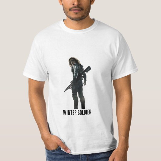 T-shirt Winter soldier (Voorkant)