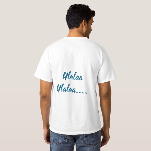 T-shirt wit (Achterkant volledig)