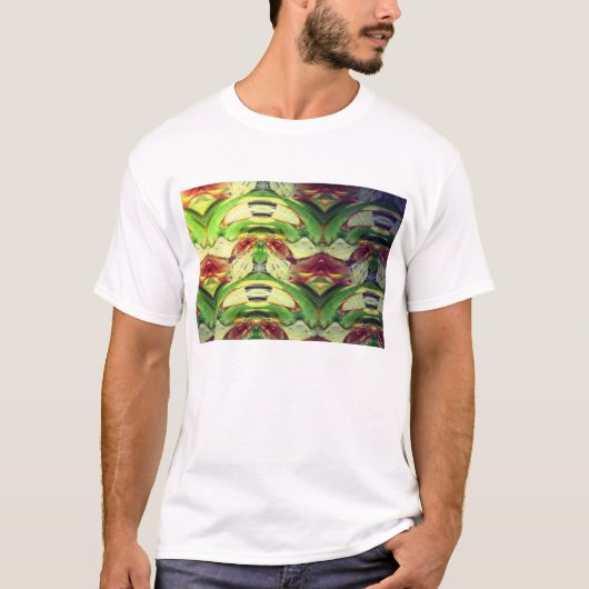 T-shirt wit Monte (Voorkant)
