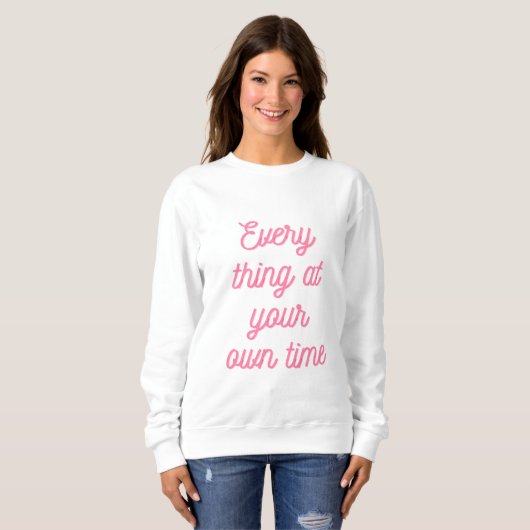 t shirt with motivational phrase (Voorkant volledig)