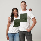 T-shirt witte Op Code (Unisex)