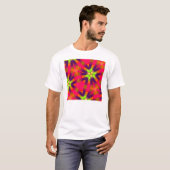 T-shirt witte wieldraaisel (Voorkant volledig)