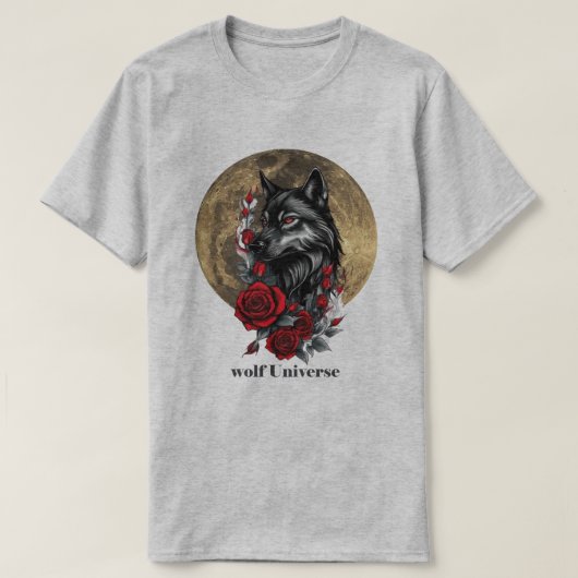 T-shirt wolf (Design voorkant)