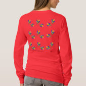 T-Shirt Womans Long Sleeves Lilly's (Achterkant)