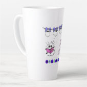 T-Shirt,  Women Tee Shirts/ Coffee Mug. Latte Mok (Linkerhoek)