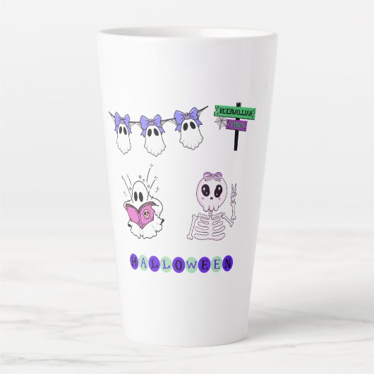 T-Shirt,  Women Tee Shirts/ Coffee Mug. Latte Mok (Voorkant)