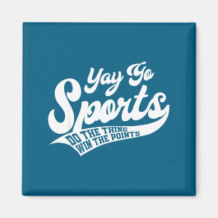 T-shirt Yay Ga Sport Win Punt Magneet