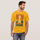 T-shirt Yellowstone National Park (Voorkant volledig)