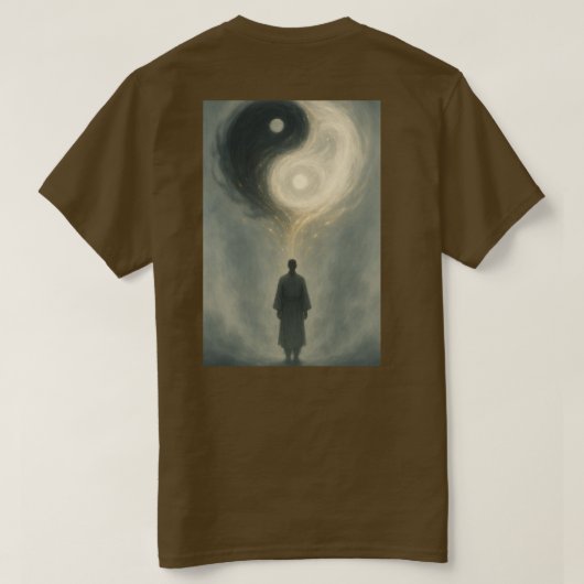 T-shirt Yin-Yang (Design achterkant)