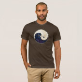 T shirt Yin Yang vredes- en harmoniedoven (Voorkant volledig)