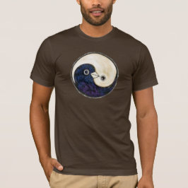 T shirt Yin Yang vredes- en harmoniedoven
