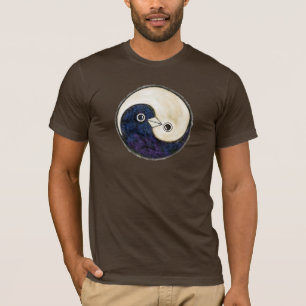 T shirt Yin Yang vredes- en harmoniedoven