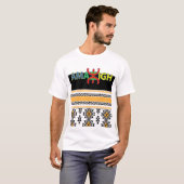 T-SHIRT Z AMAZIGH MON BEAU MOTIF BERBERE (Voorkant volledig)