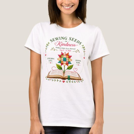 T-shirt 'Zaden van Vriendelijkheid Zaaien' - Helde (Voorkant)