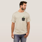 T-shirt - zak bidsprinkhaan (Voorkant volledig)