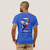 T-shirt Zemmour President (Achterkant volledig)