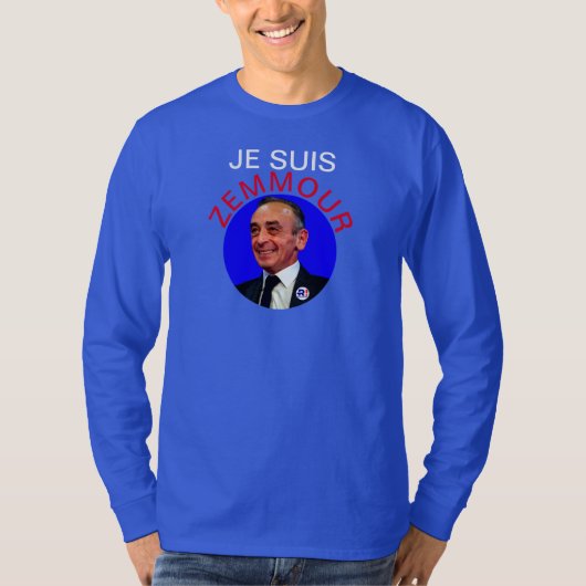 T-shirt Zemmour President (Voorkant)
