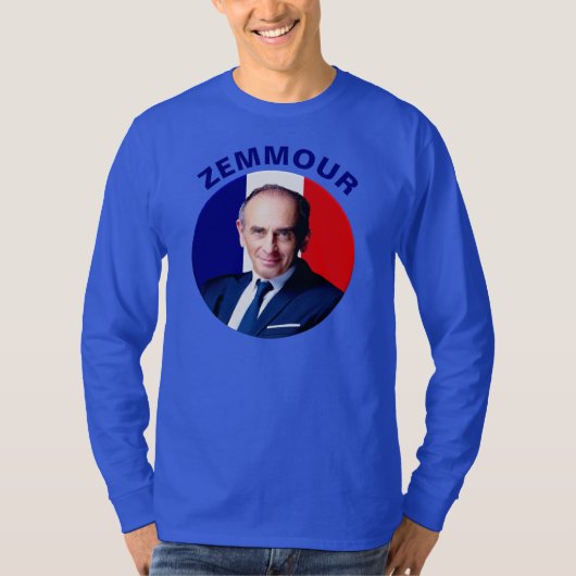 T-shirt Zemmour President 2022 (Voorkant)