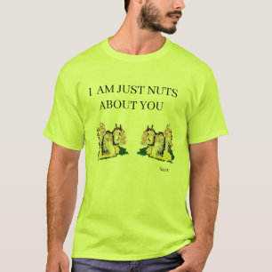 T-shirt: Zijn & Hare's eekhoorn is gek op  T-shirt