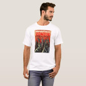 T-shirt Zombie Apocalypse (Voorkant volledig)
